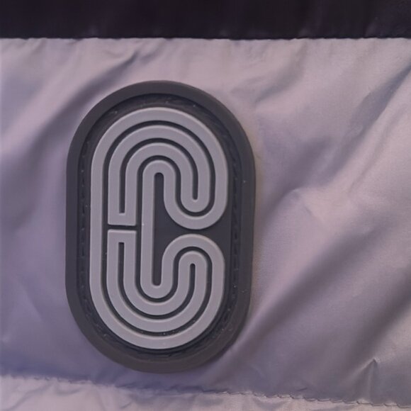 Blue and navy designer Coach zip up puffer vest with pockets😍💙 - Picture 4 of 7